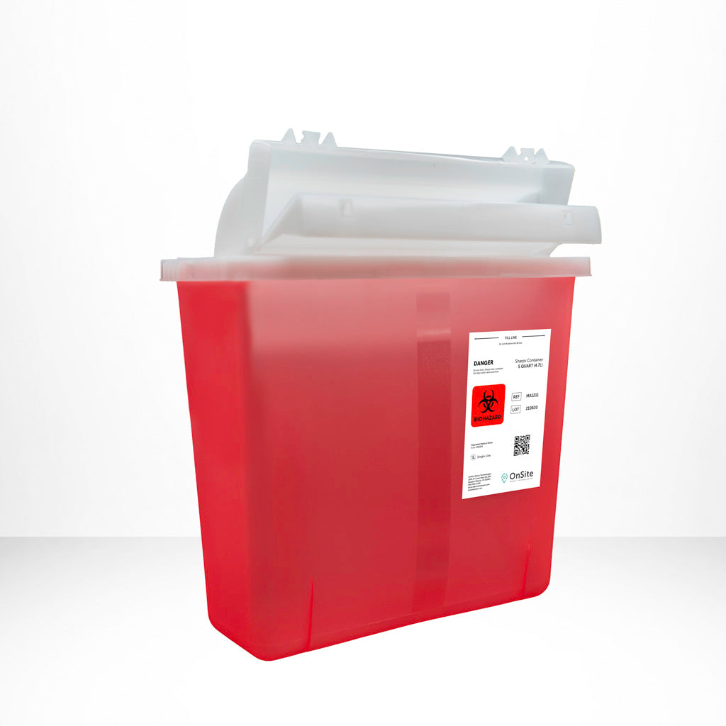 5 Quart Sharps Container