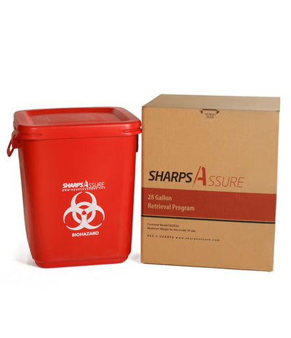 Mailback Sharps Containers